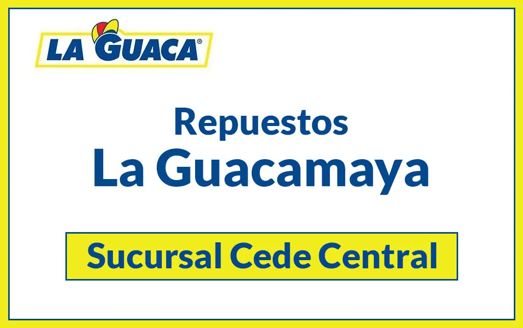 Repuestos la guacamaya cede de Paso Ancho - San Jose
