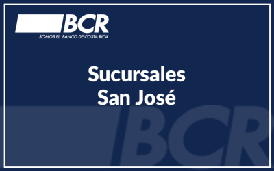 Banco BCR Sucursales SJO