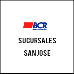 Banco BCR Sucursales San Jose
