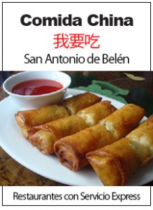 Comida china restaurantes