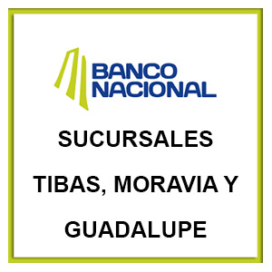 Banco Nacional Sucursales Tibas Moravia Guadalupe