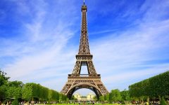 Foto de la torre Eiffel en Paris