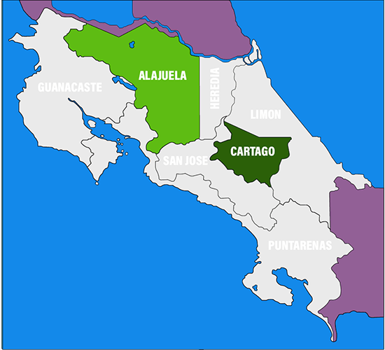 Provincia de Heredia Costa Rica