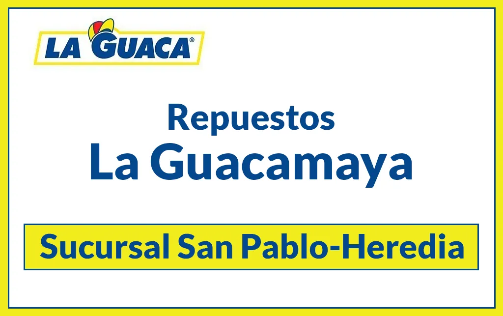 Repuestos la Guacamaya Cede San Pablo de Heredia