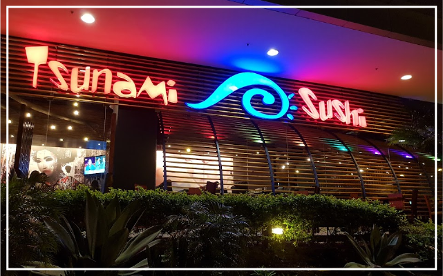 Tsunami sushi San Pedro